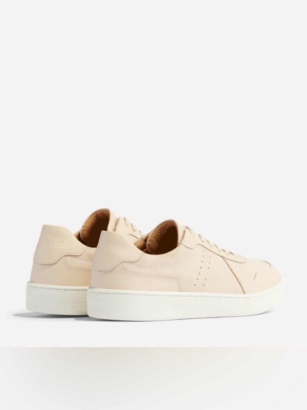 NWT Nisolo Bria Go-To Court Sneaker Bone Various sizes - Picture 5 of 6